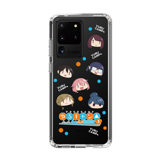 スリムプロテクションケース［ 『ゆるキャン△ SEASON3』- SNSアイコン ］