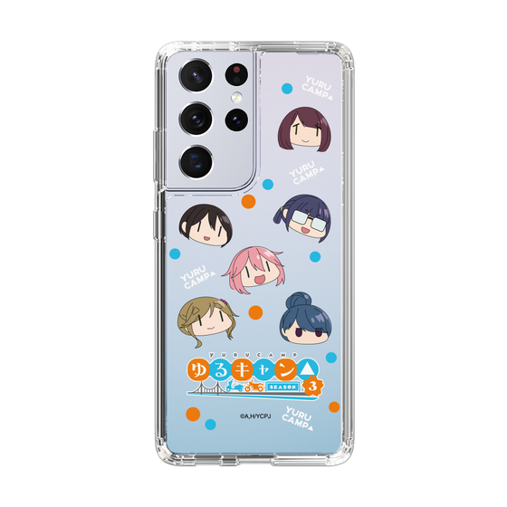 スリムプロテクションケース［ 『ゆるキャン△ SEASON3』- SNSアイコン ］