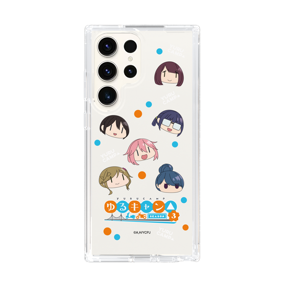 スリムプロテクションケース［ 『ゆるキャン△ SEASON3』- SNSアイコン ］