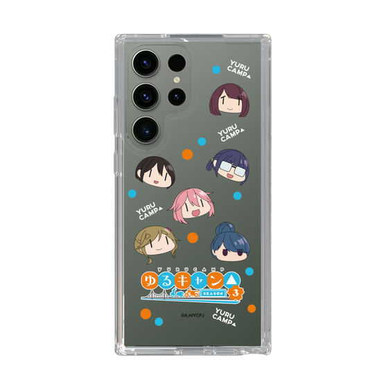 スリムプロテクションケース［ 『ゆるキャン△ SEASON3』- SNSアイコン ］