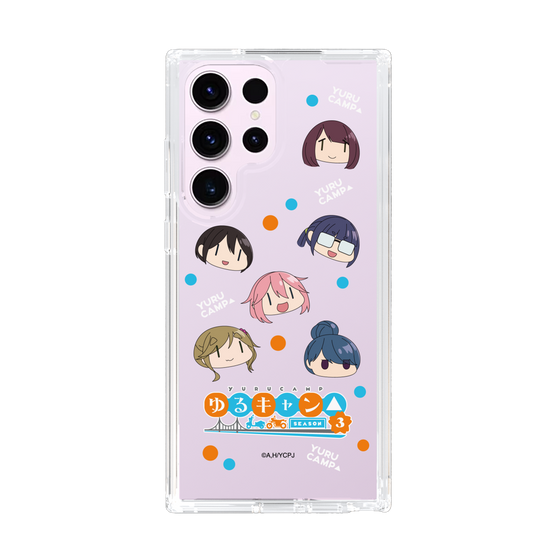 スリムプロテクションケース［ 『ゆるキャン△ SEASON3』- SNSアイコン ］