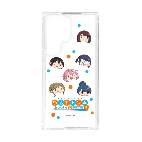 スリムプロテクションケース［ 『ゆるキャン△ SEASON3』- SNSアイコン ］