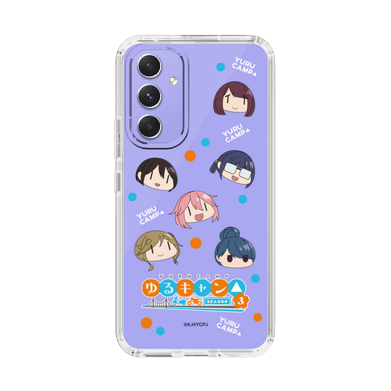 スリムプロテクションケース［ 『ゆるキャン△ SEASON3』- SNSアイコン ］
