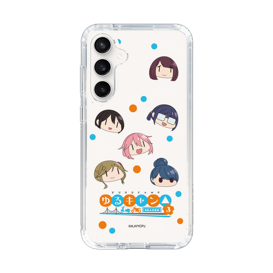 スリムプロテクションケース［ 『ゆるキャン△ SEASON3』- SNSアイコン ］