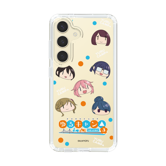 スリムプロテクションケース［ 『ゆるキャン△ SEASON3』- SNSアイコン ］