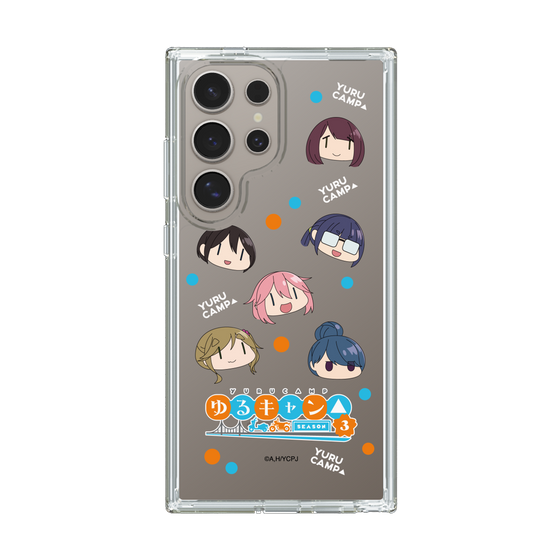スリムプロテクションケース［ 『ゆるキャン△ SEASON3』- SNSアイコン ］