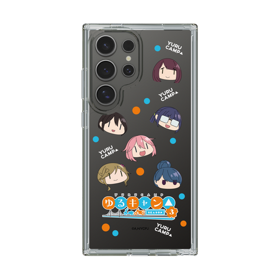 スリムプロテクションケース［ 『ゆるキャン△ SEASON3』- SNSアイコン ］