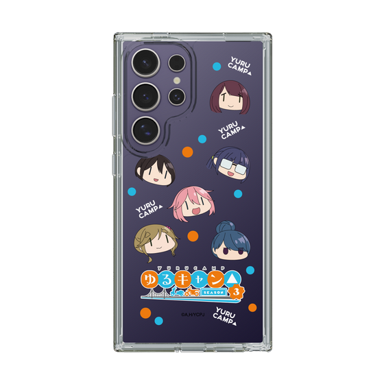 スリムプロテクションケース［ 『ゆるキャン△ SEASON3』- SNSアイコン ］