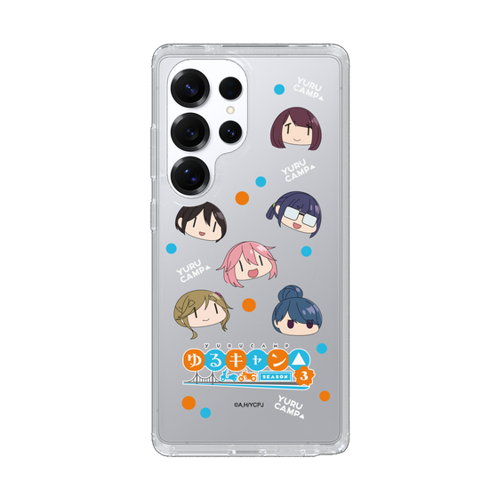 スリムプロテクションケース［ 『ゆるキャン△ SEASON3』- SNSアイコン ］