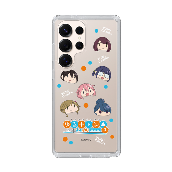 スリムプロテクションケース［ 『ゆるキャン△ SEASON3』- SNSアイコン ］