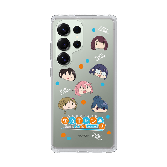 スリムプロテクションケース［ 『ゆるキャン△ SEASON3』- SNSアイコン ］