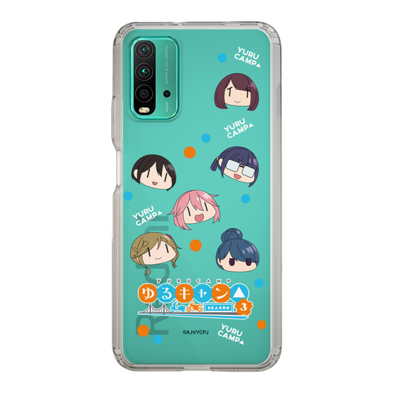 スリムプロテクションケース［ 『ゆるキャン△ SEASON3』- SNSアイコン ］