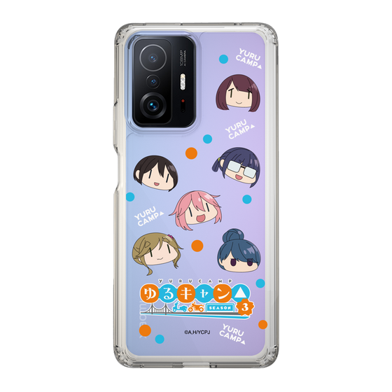 スリムプロテクションケース［ 『ゆるキャン△ SEASON3』- SNSアイコン ］
