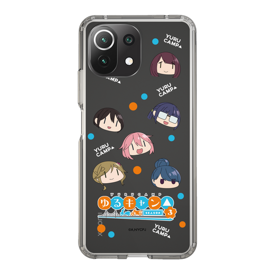 スリムプロテクションケース［ 『ゆるキャン△ SEASON3』- SNSアイコン ］
