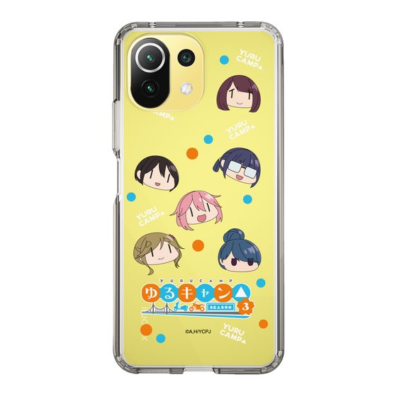 スリムプロテクションケース［ 『ゆるキャン△ SEASON3』- SNSアイコン ］