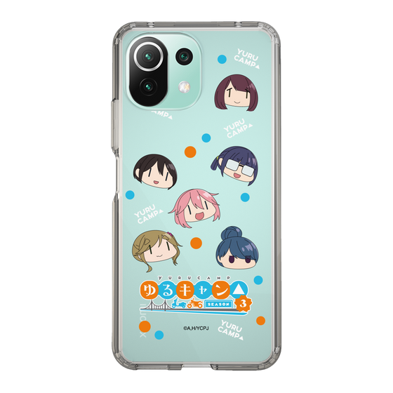 スリムプロテクションケース［ 『ゆるキャン△ SEASON3』- SNSアイコン ］
