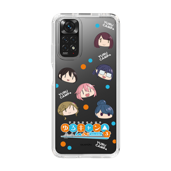 スリムプロテクションケース［ 『ゆるキャン△ SEASON3』- SNSアイコン ］