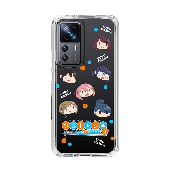 スリムプロテクションケース［ 『ゆるキャン△ SEASON3』- SNSアイコン ］