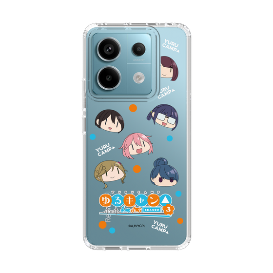 スリムプロテクションケース［ 『ゆるキャン△ SEASON3』- SNSアイコン ］