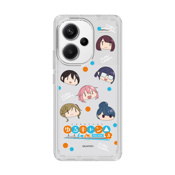 スリムプロテクションケース［ 『ゆるキャン△ SEASON3』- SNSアイコン ］