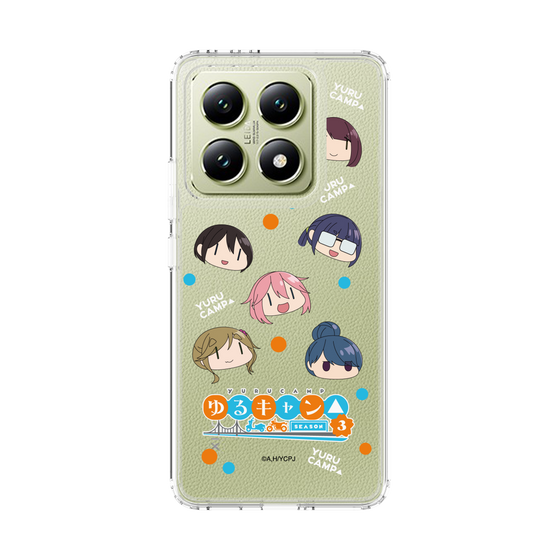 スリムプロテクションケース［ 『ゆるキャン△ SEASON3』- SNSアイコン ］