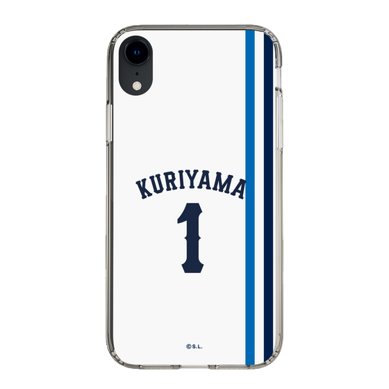 スリムプロテクションケース［ 埼玉西武ライオンズ- #1 KURIYAMA - ホーム ］