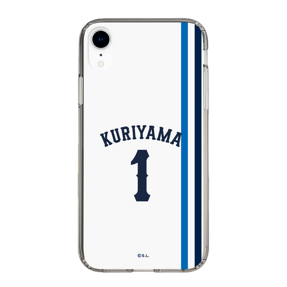 スリムプロテクションケース［ 埼玉西武ライオンズ- #1 KURIYAMA - ホーム ］