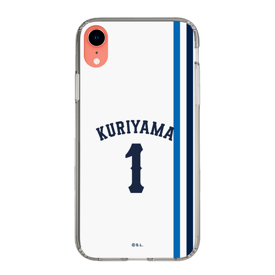 スリムプロテクションケース［ 埼玉西武ライオンズ- #1 KURIYAMA - ホーム ］