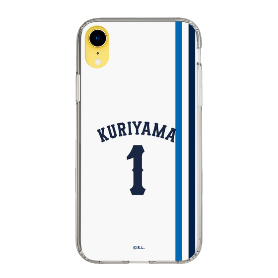 スリムプロテクションケース［ 埼玉西武ライオンズ- #1 KURIYAMA - ホーム ］