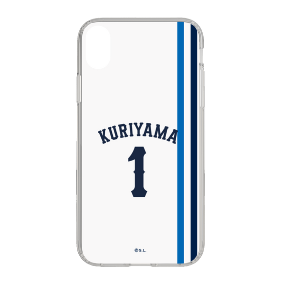 スリムプロテクションケース［ 埼玉西武ライオンズ- #1 KURIYAMA - ホーム ］