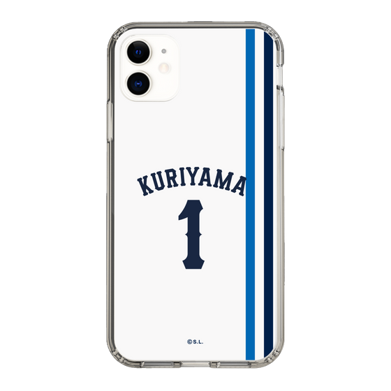 スリムプロテクションケース［ 埼玉西武ライオンズ- #1 KURIYAMA - ホーム ］
