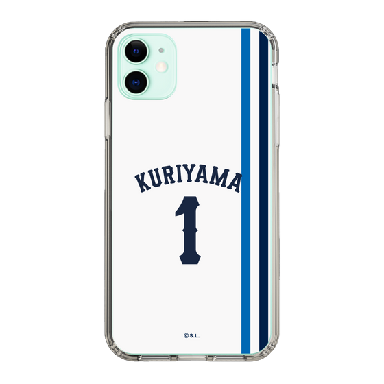 スリムプロテクションケース［ 埼玉西武ライオンズ- #1 KURIYAMA - ホーム ］