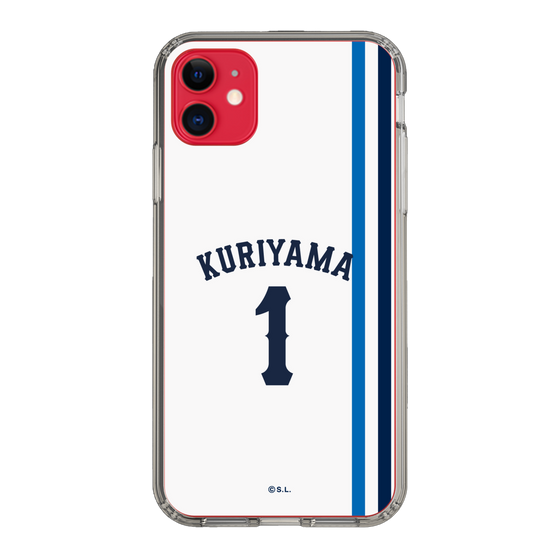スリムプロテクションケース［ 埼玉西武ライオンズ- #1 KURIYAMA - ホーム ］