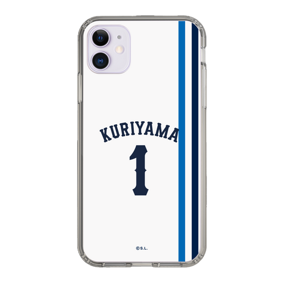 スリムプロテクションケース［ 埼玉西武ライオンズ- #1 KURIYAMA - ホーム ］
