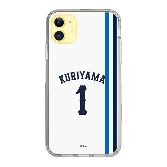 スリムプロテクションケース［ 埼玉西武ライオンズ- #1 KURIYAMA - ホーム ］