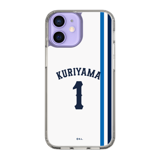 スリムプロテクションケース［ 埼玉西武ライオンズ- #1 KURIYAMA - ホーム ］