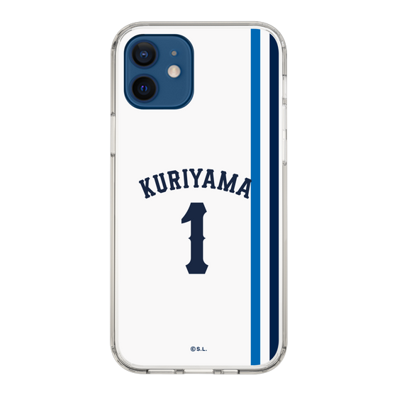 スリムプロテクションケース［ 埼玉西武ライオンズ- #1 KURIYAMA - ホーム ］