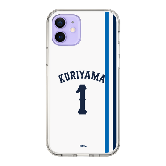 スリムプロテクションケース［ 埼玉西武ライオンズ- #1 KURIYAMA - ホーム ］