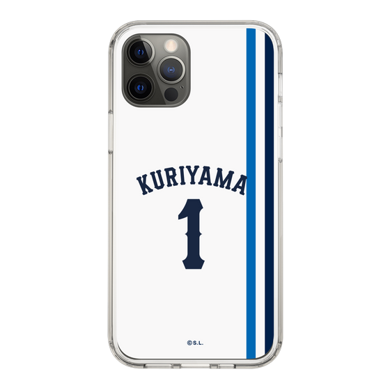 スリムプロテクションケース［ 埼玉西武ライオンズ- #1 KURIYAMA - ホーム ］