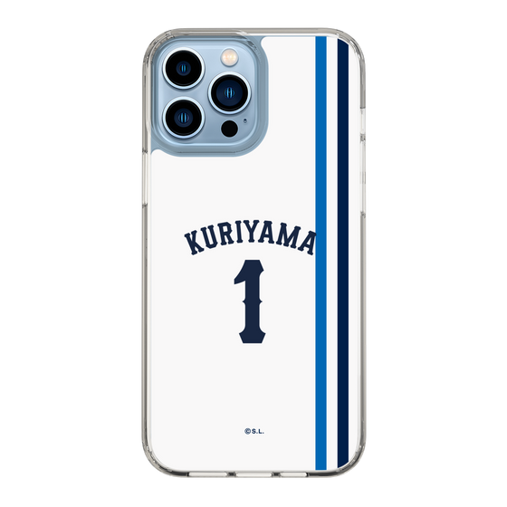 スリムプロテクションケース［ 埼玉西武ライオンズ- #1 KURIYAMA - ホーム ］