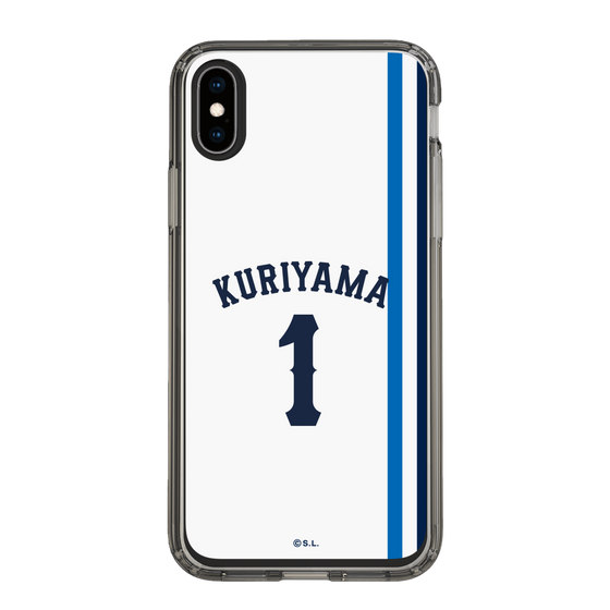 スリムプロテクションケース［ 埼玉西武ライオンズ- #1 KURIYAMA - ホーム ］