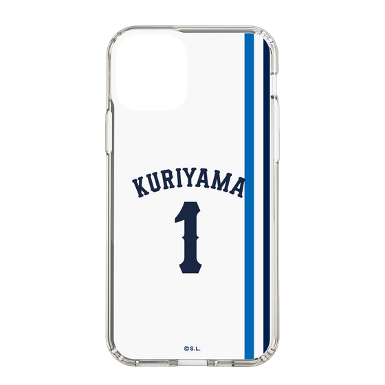 スリムプロテクションケース［ 埼玉西武ライオンズ- #1 KURIYAMA - ホーム ］