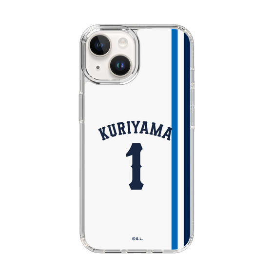 スリムプロテクションケース［ 埼玉西武ライオンズ- #1 KURIYAMA - ホーム ］