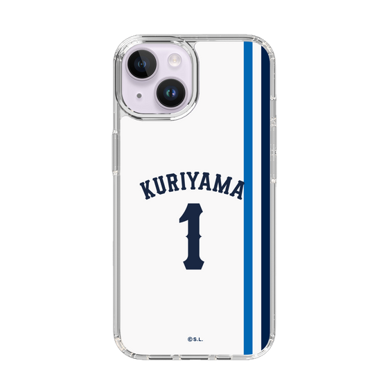 スリムプロテクションケース［ 埼玉西武ライオンズ- #1 KURIYAMA - ホーム ］