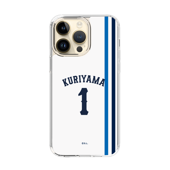 スリムプロテクションケース［ 埼玉西武ライオンズ- #1 KURIYAMA - ホーム ］
