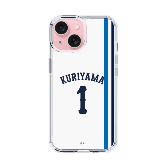 スリムプロテクションケース［ 埼玉西武ライオンズ- #1 KURIYAMA - ホーム ］