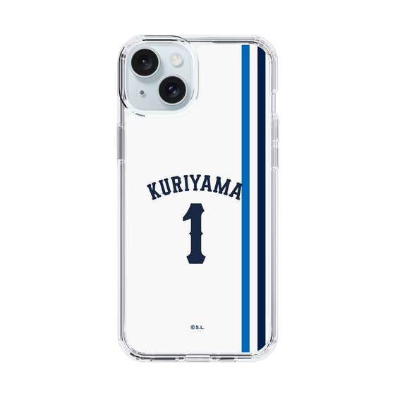 スリムプロテクションケース［ 埼玉西武ライオンズ- #1 KURIYAMA - ホーム ］