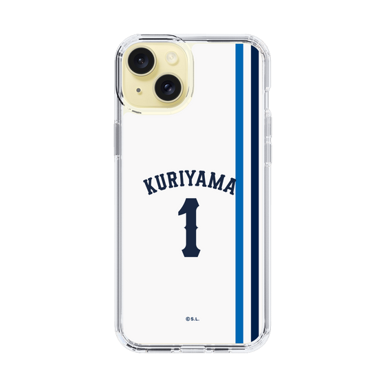 スリムプロテクションケース［ 埼玉西武ライオンズ- #1 KURIYAMA - ホーム ］