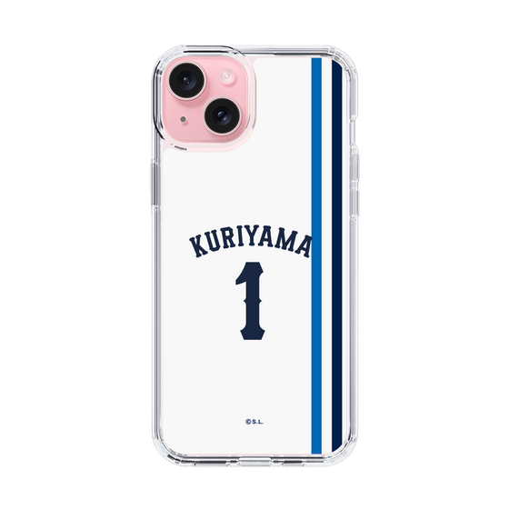 スリムプロテクションケース［ 埼玉西武ライオンズ- #1 KURIYAMA - ホーム ］