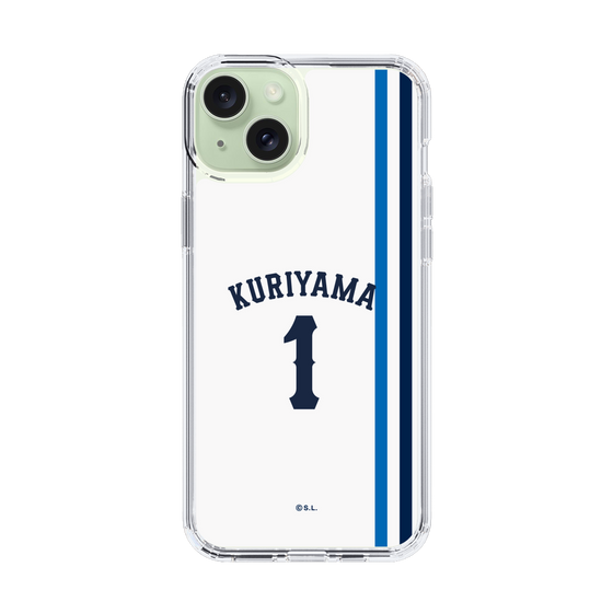 スリムプロテクションケース［ 埼玉西武ライオンズ- #1 KURIYAMA - ホーム ］